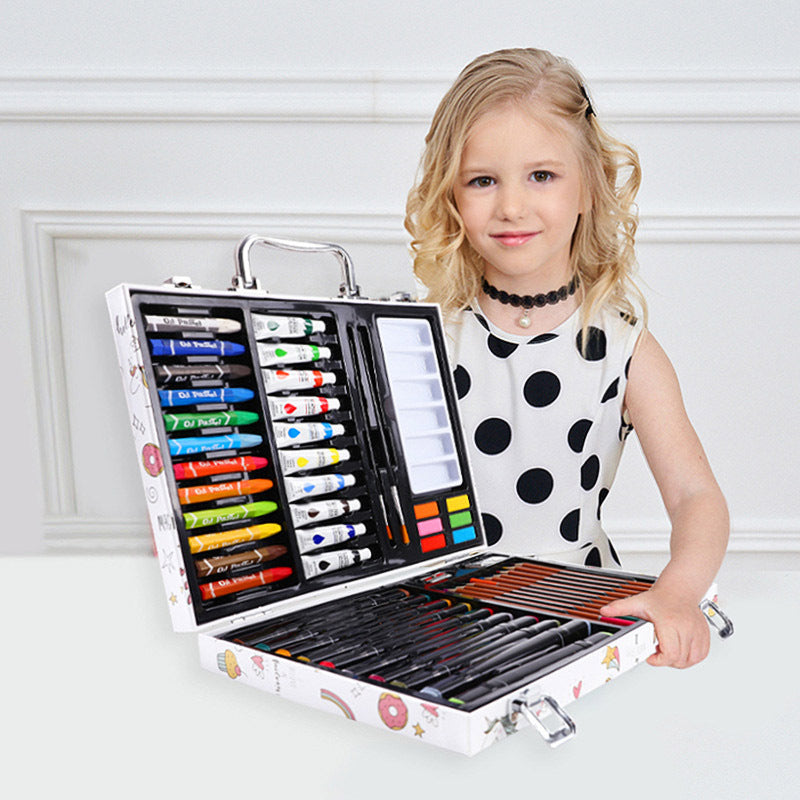 Malette de Peinture Scolaire 58 Pièces