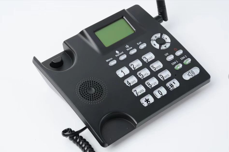 Téléphone Fixe Portable avec 2 Puces